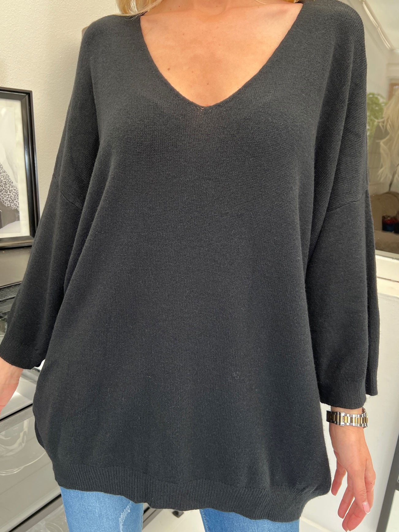 Esther - Strik i oversized look
